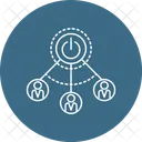 Akquisition Analyse Diagramm Symbol