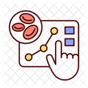 Erythrocyte Diagram Blood Analysis Icon