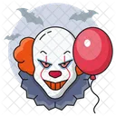 Es Halloween Clown Symbol