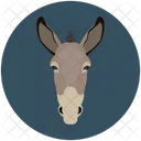 Animal Asno Burro Icono