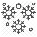 Es schneit  Symbol