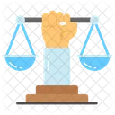 Escala De Justica Justica Lei Icon