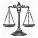 Escala de justiça  Ícone