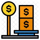 Escala Dinero Negocios Icon