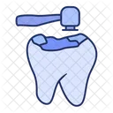 Raspado Dientes Dental Icono