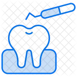 Escalador dental  Icono