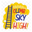 Escalar El Cielo Escalera Escaleras Icon