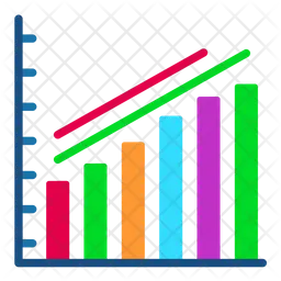Escalating Bar Graph Icon - Free Download Business Icons | IconScout