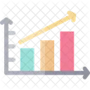 Escalating Bar Graph  Icon