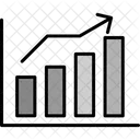 Escalation Growth Graph Symbol