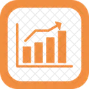 Escalation Growth Graph Icon
