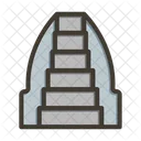 Staircase Stairs Up Icon