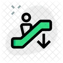 Escalator Down  Icon