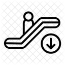 Escalator down  Icon
