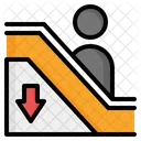 Escalator Downd  Icon