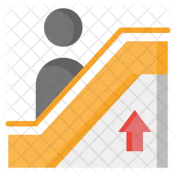 Escalator Downd  Icon