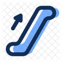 Escalator Stair Transportation Icon