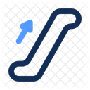 Escalator Stair Transportation Icon