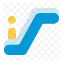 Escalator Stairs Floor Icon