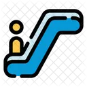 Escalator Stairs Floor Icon