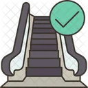 Escalators Safety Guidelines Icon