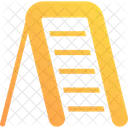 Escalera De Tijera Icono