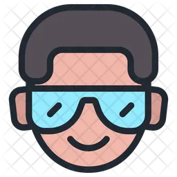 Espeluznante Emoji Icono