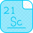 Escandio  Icono