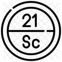 Escandio  Icono