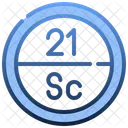 Escandio  Icono