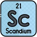 Escandio  Icono