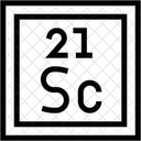 Escandio  Icono