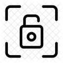 Escanear Bloqueado Seguridad Icono