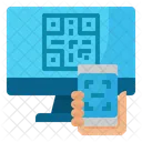 Qr Codigo Escanear Icono