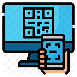 Escaneo de codigo qr  Icono