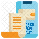 Escaneo de factura qr  Icono