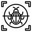 Busqueda De Virus Icono