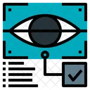 Escaneo ocular  Icono