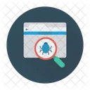 Escaneo De Virus Escaneo Error Icono