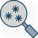 Busqueda De Virus Icono