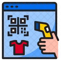 Escáner de código QR  Icono