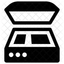 Oficina Papel Escaner Icono
