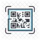 Escáner de código qr  Icono