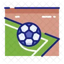 Escanteio Bola Parada Gol Ícone