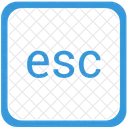 Esc Escape Function Icon