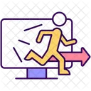 Escape from virtual reality  Icon