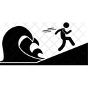 Escape Evacuation Highland Icon