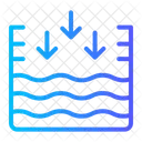 Escassez De Agua Diversos Fluxo Ícone