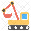 Escavatore Costruzione Trasporto Icon