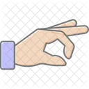 Pegar Icone De Cor Linear Ícone